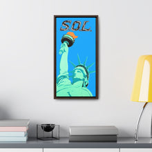 Load image into Gallery viewer, S.O.L. (Statue of LIberty) Canvas Art Print