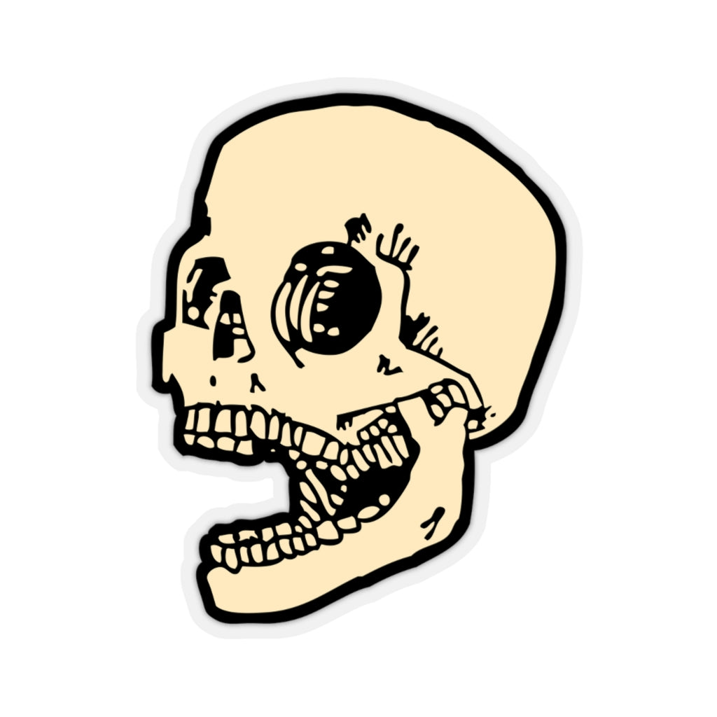 Laughing Skull Sticker